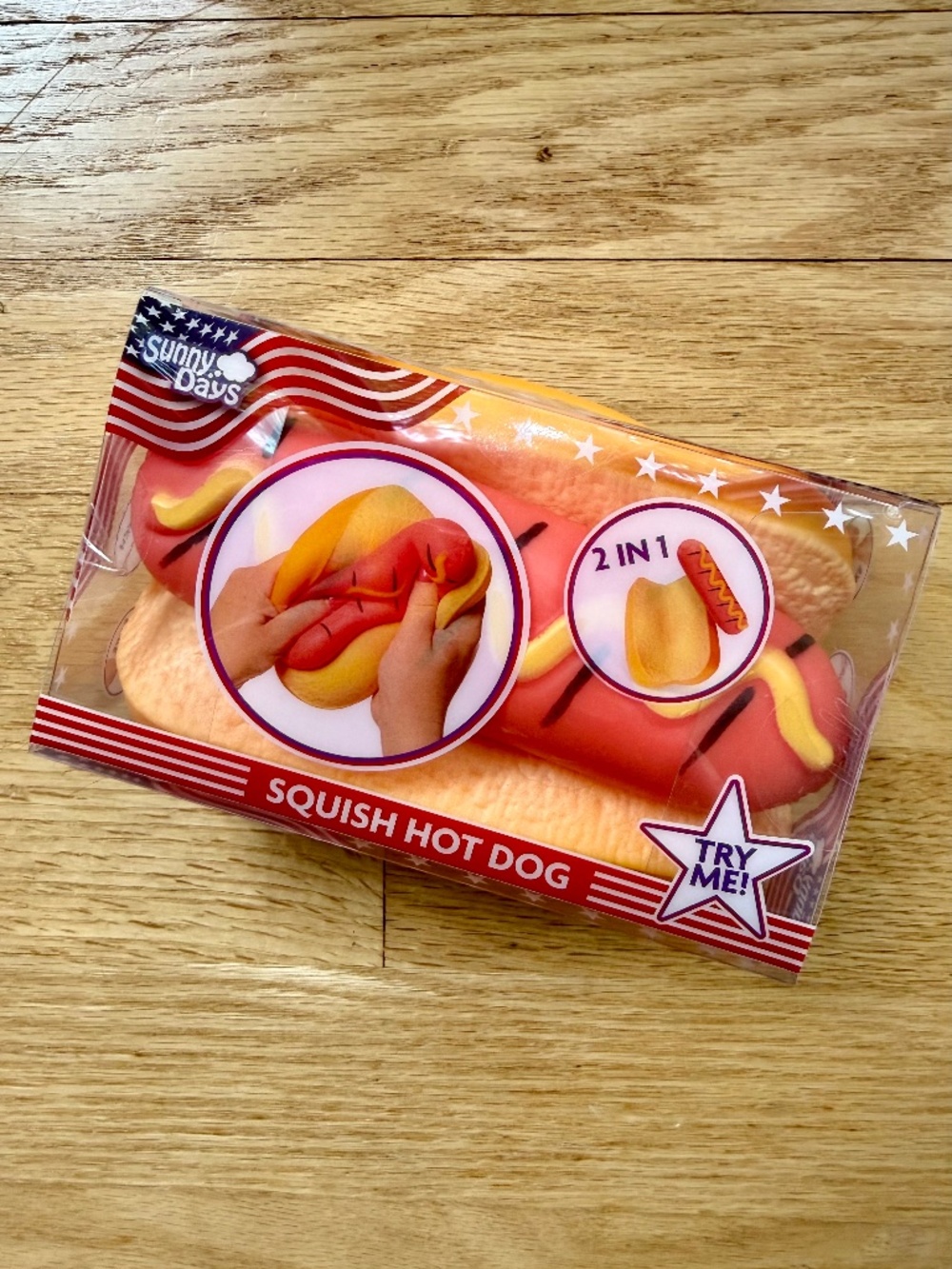 🌭 Trending Squish Hot Dog Squeezy by Sunny Days
